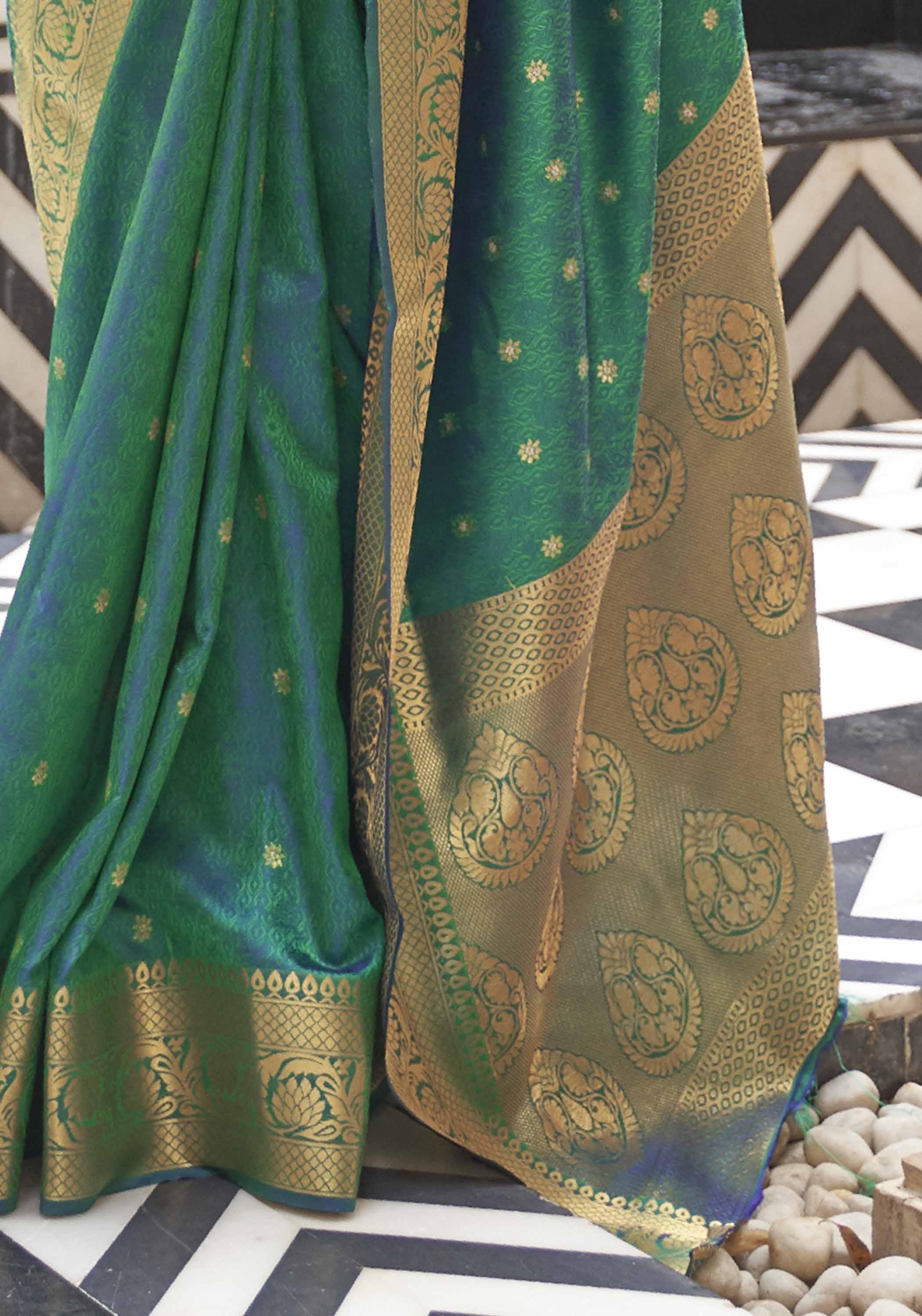 Kalandi Kanjivaram Saree - Kanjivaram Saree
