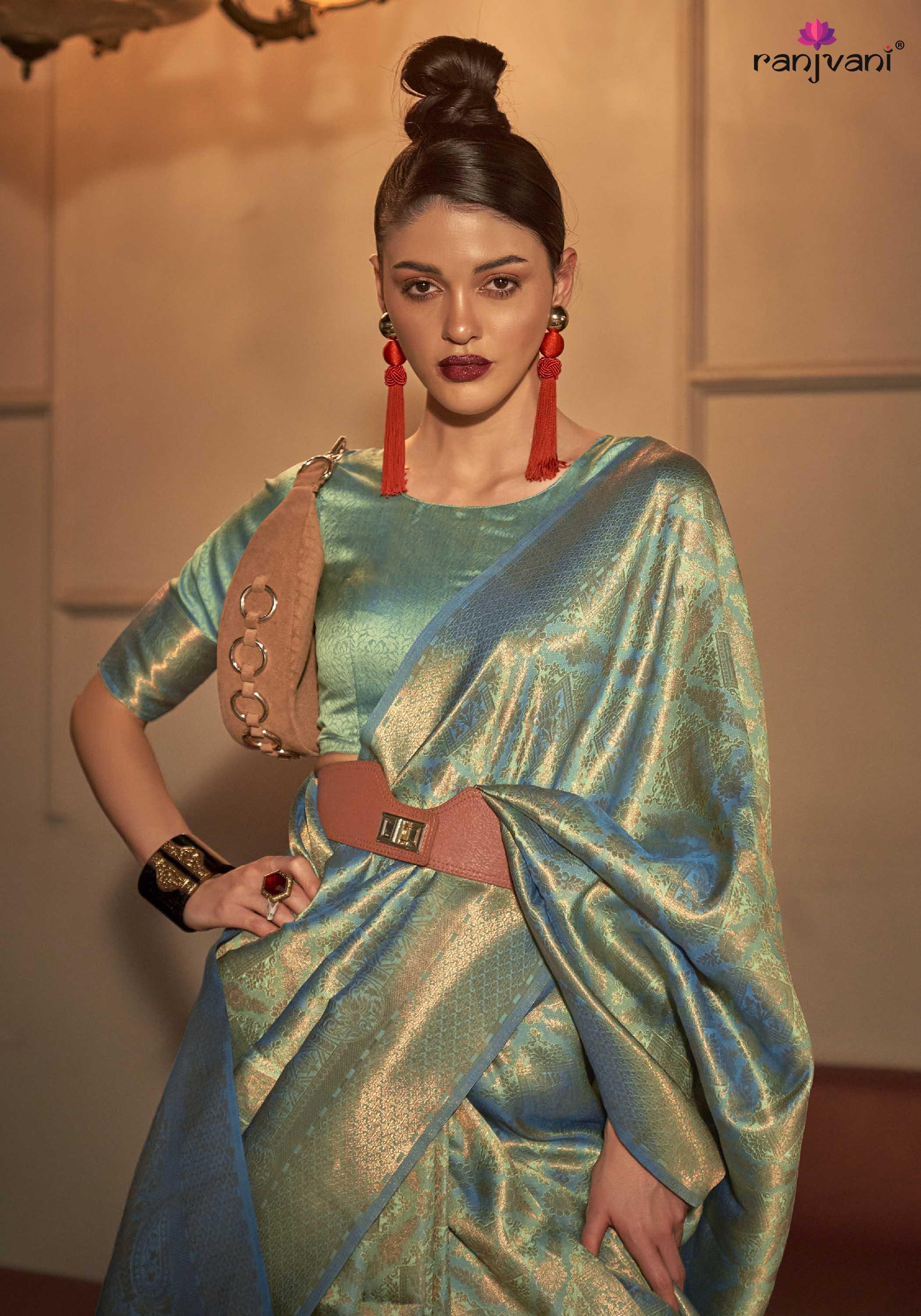 Kanvi Kanjivaram Saree - Kanjivaram Saree