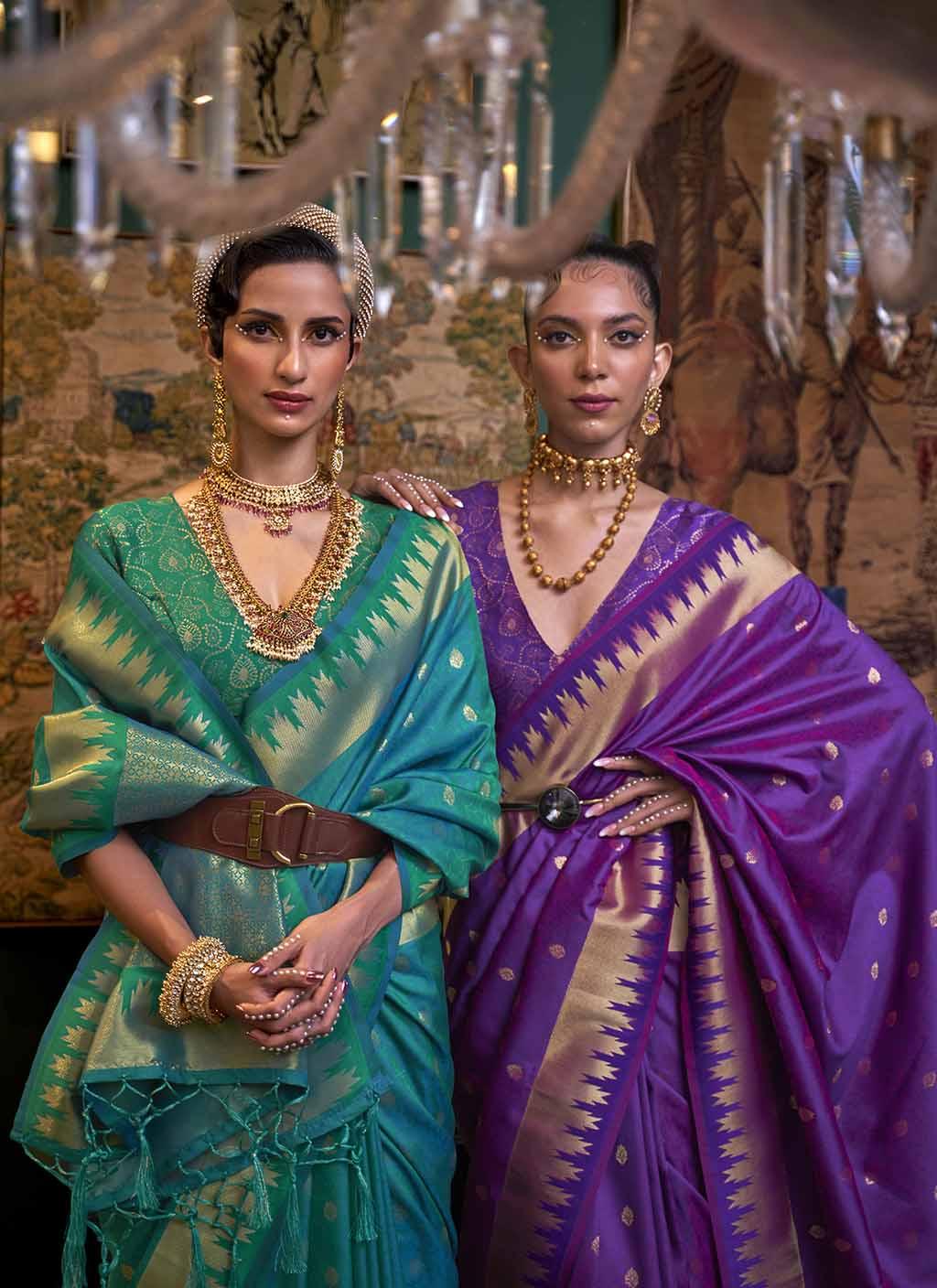 Karissa Kanjivaram Saree - Kanjivaram Saree
