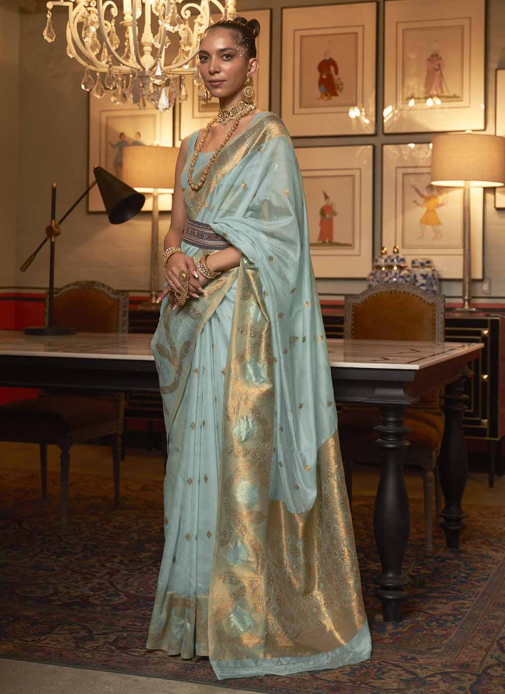 Kariyana Modal Silk Saree - Ranjvani