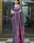 Kashifa Pashmina Saree - Ranjvani