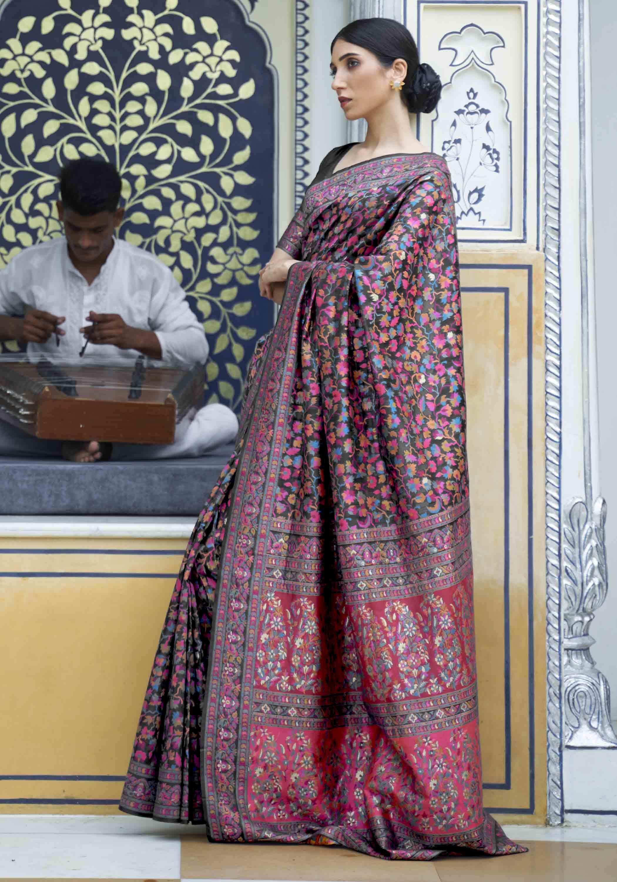 Kashvi (Saree) - Kashmiri Weave