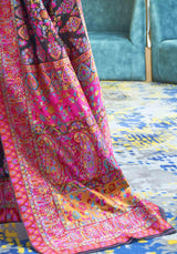 Kashmira (Pashmina) Saree - Banarasi Silk