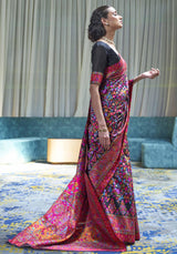 Kashmira (Pashmina) Saree - Banarasi Silk