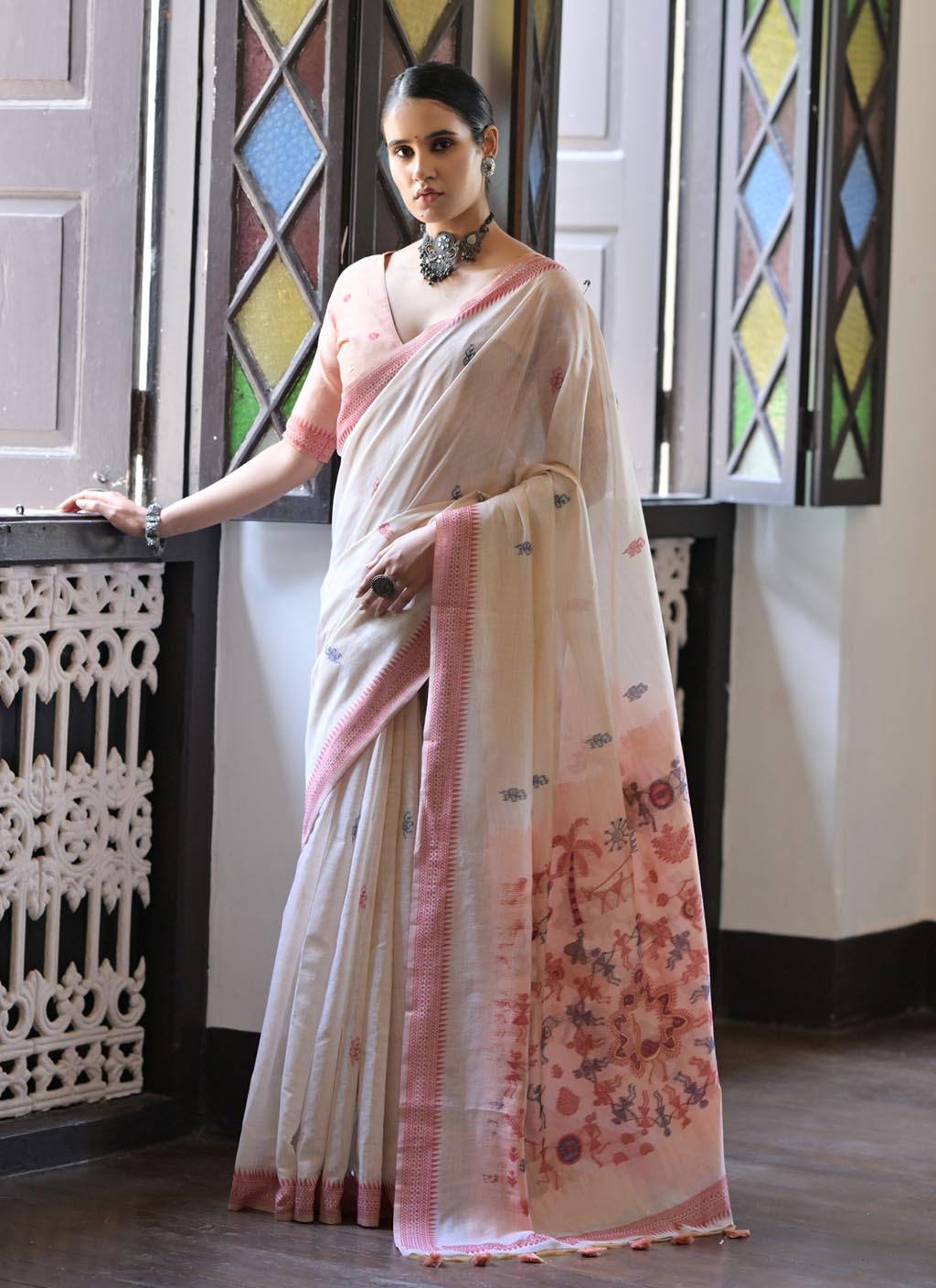 Kesar (saree) - Cotton Saree