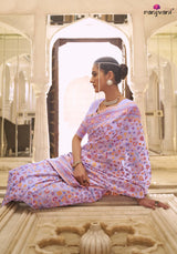 Khubani Pashmina Saree - Kashmiri Weave