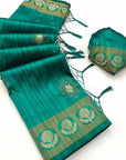 Kiaan Cotton Silk Saree - Ranjvani