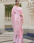 Kinaaz Pure Linen Saree - Ranjvani