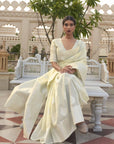 Kinaaz Pure Linen Saree - Ranjvani