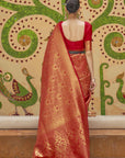 Kinkhab Kanjivaram Saree - Ranjvani