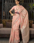 Kishir Linen Saree - Ranjvani