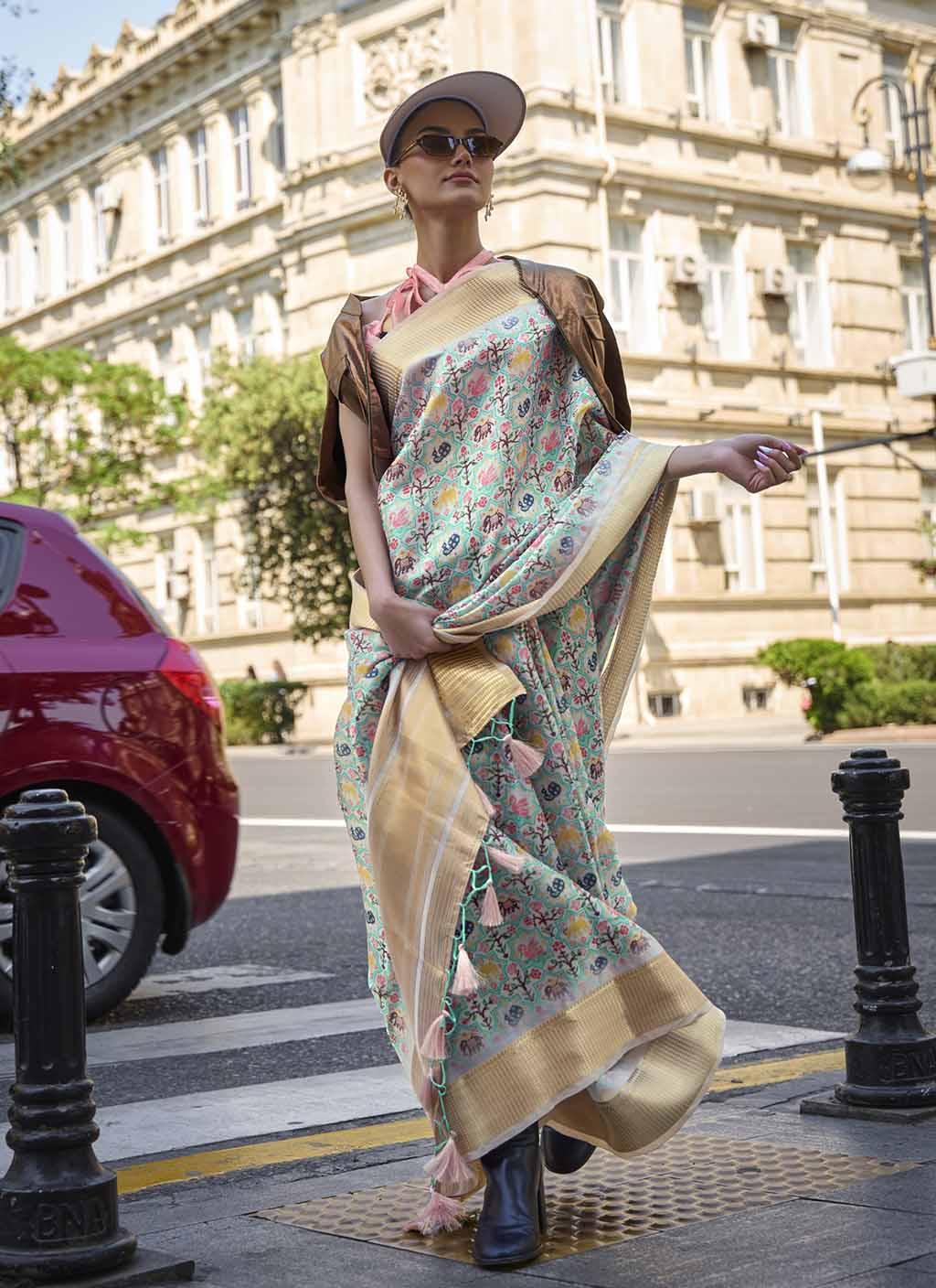Klay (Saree) - Organza Saree