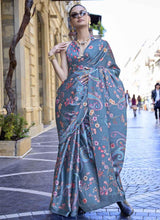 Klora Satin Silk Saree - Satin Silk