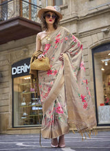 Kopper Gazi Silk Saree - Satin Silk