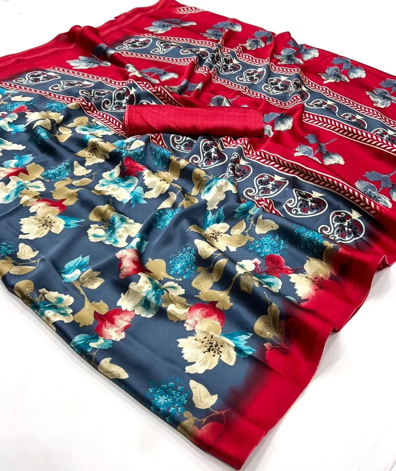 Krishiv (Saree) - Satin Silk