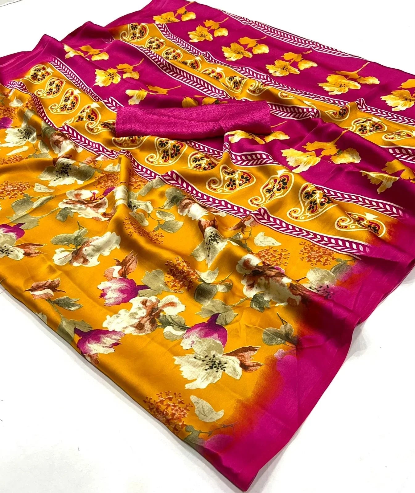 Krishiv (Saree) - Satin Silk