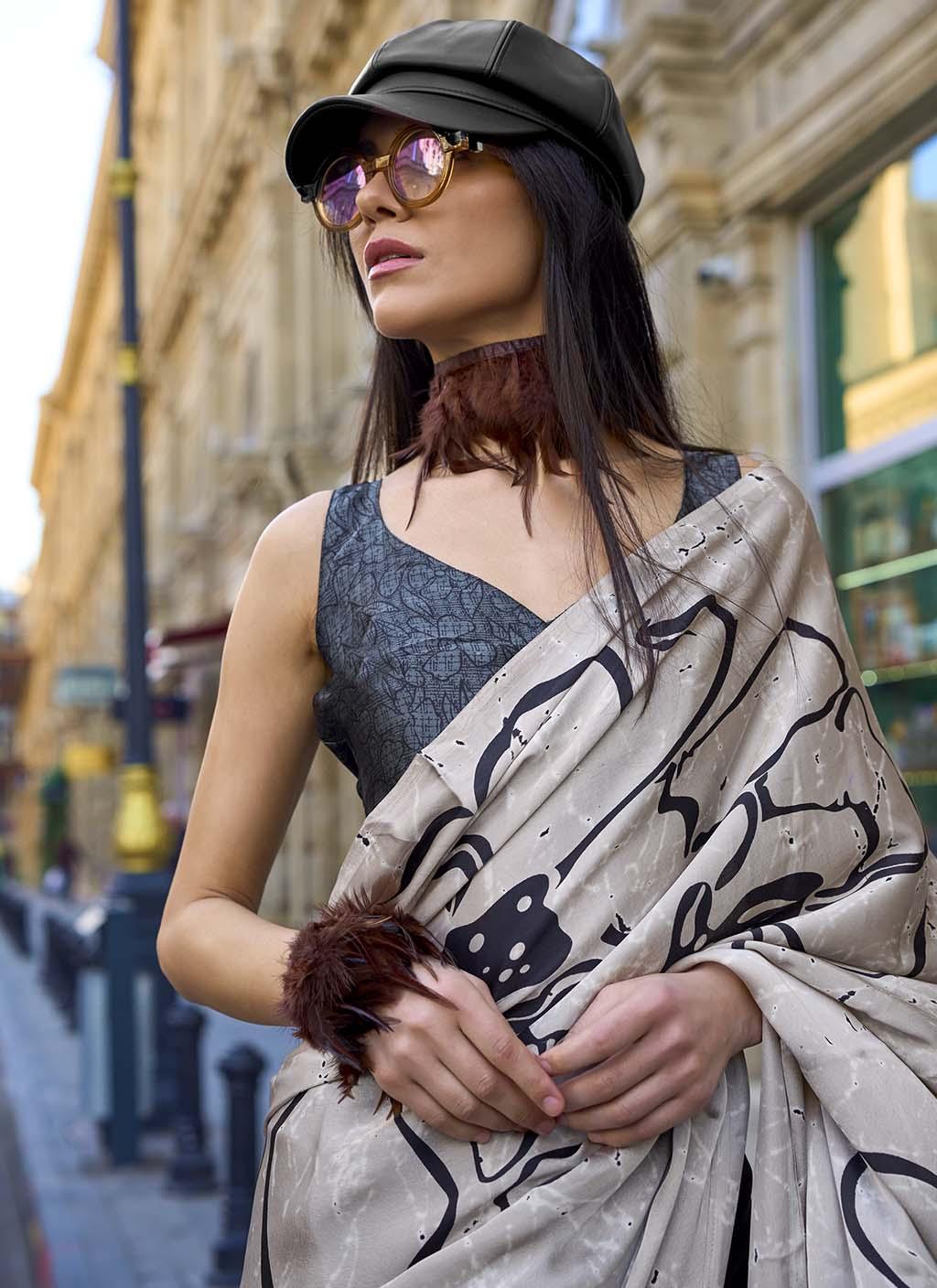 Krishiv (Saree) - Satin Silk