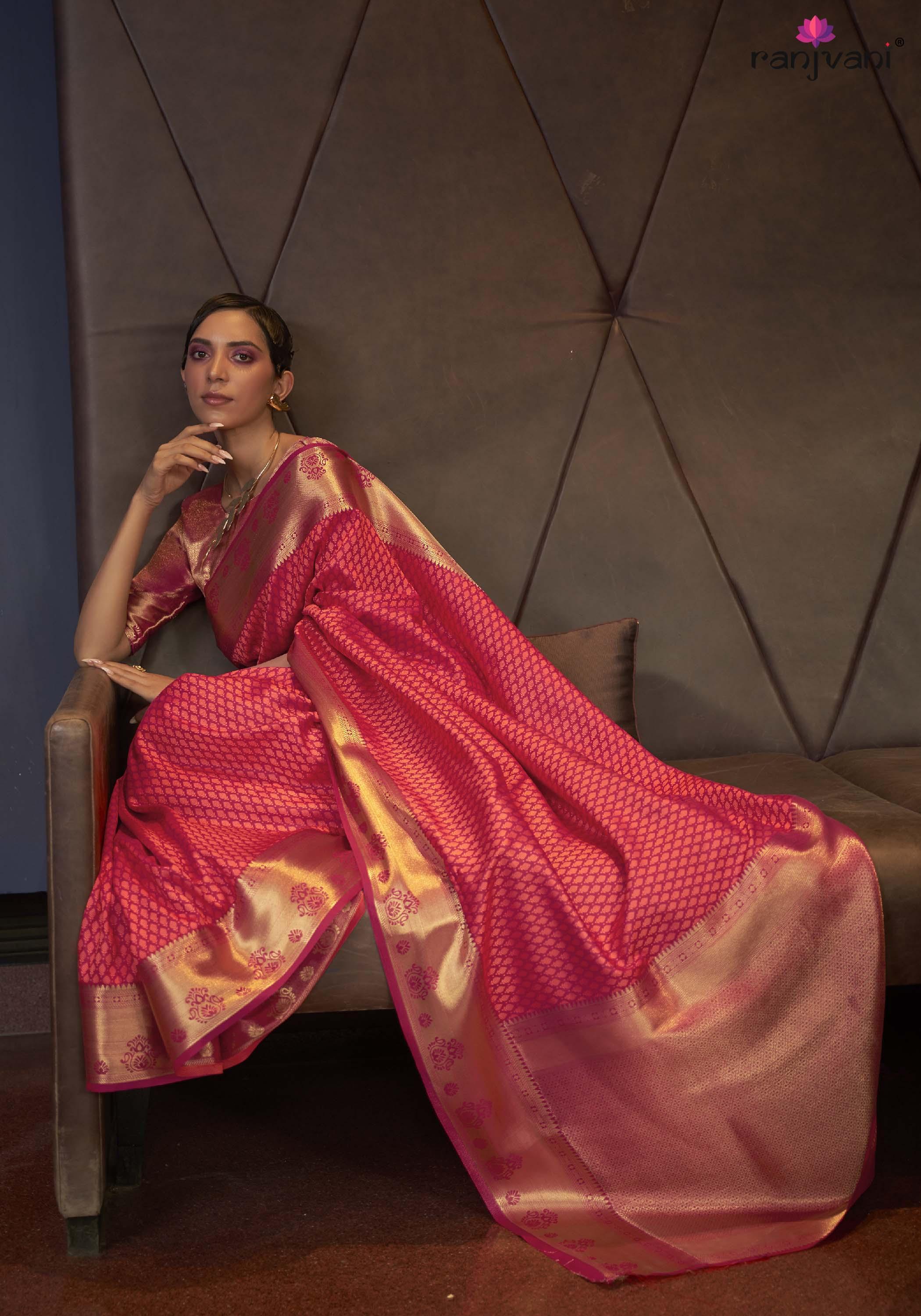 Kurveen Kanjivaram Saree - Kanjivaram Saree