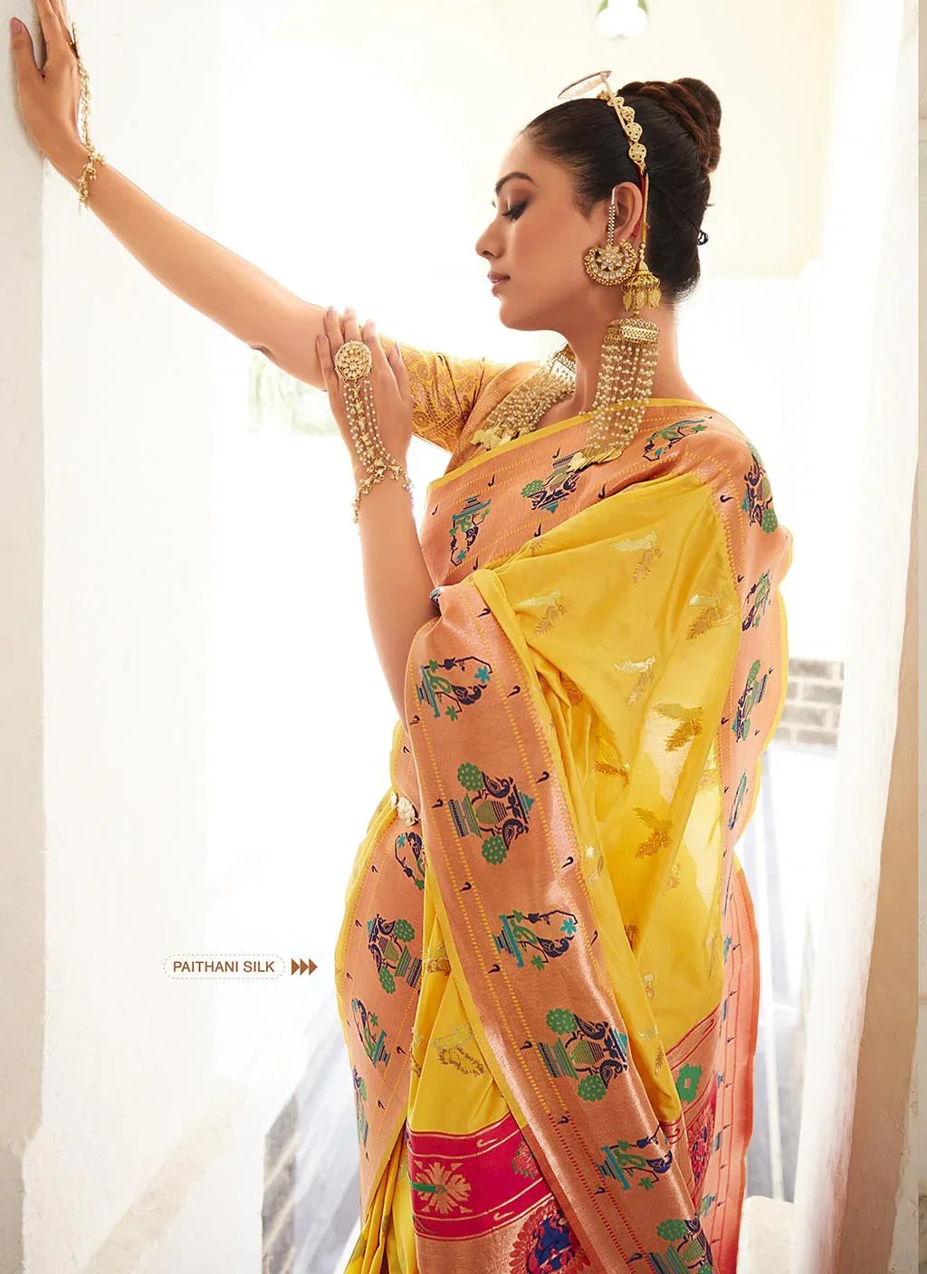 Love Bird Paithani (Saree) - Paithani Saree