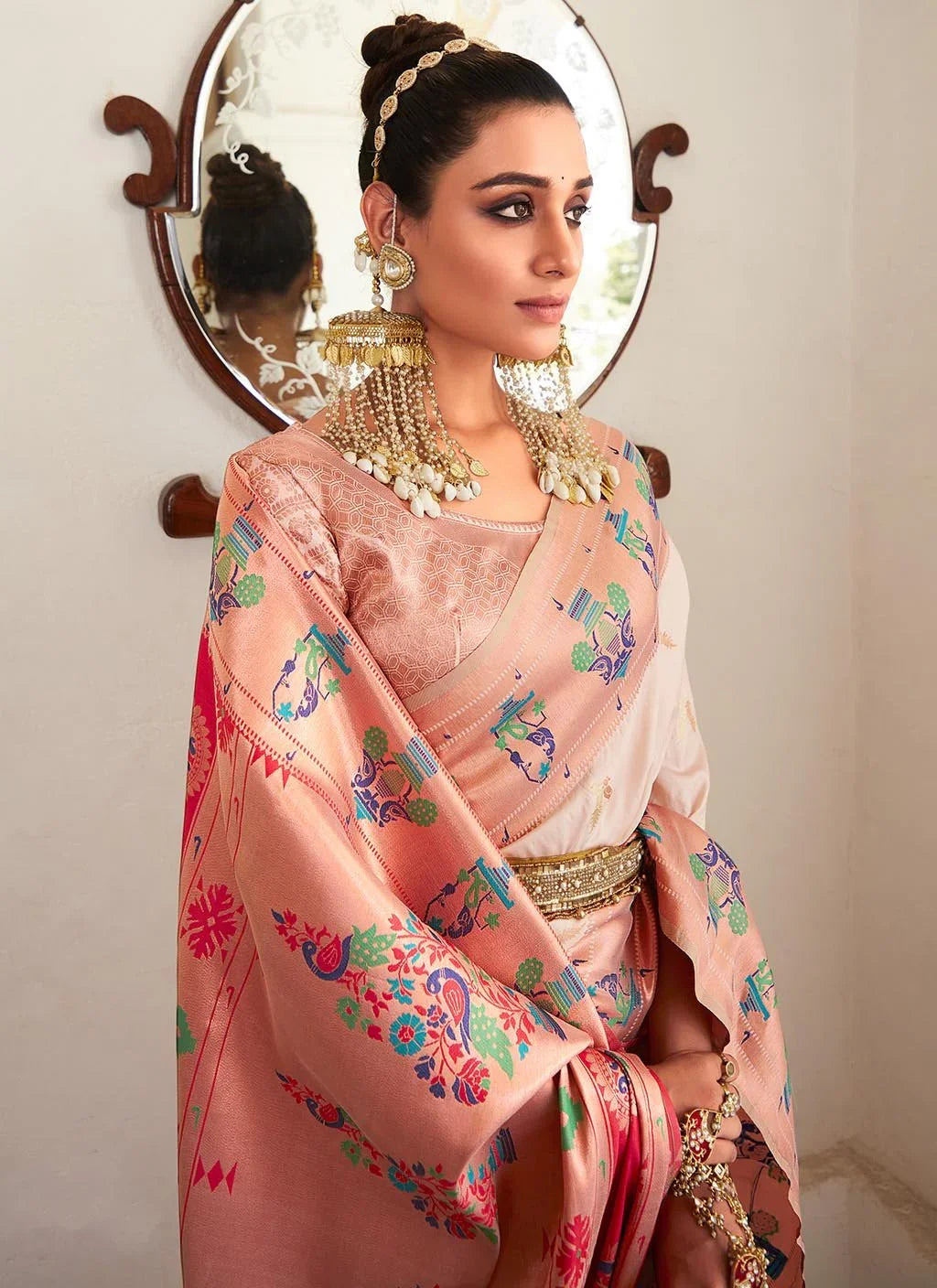 Love Bird Paithani (Saree) - Paithani Saree