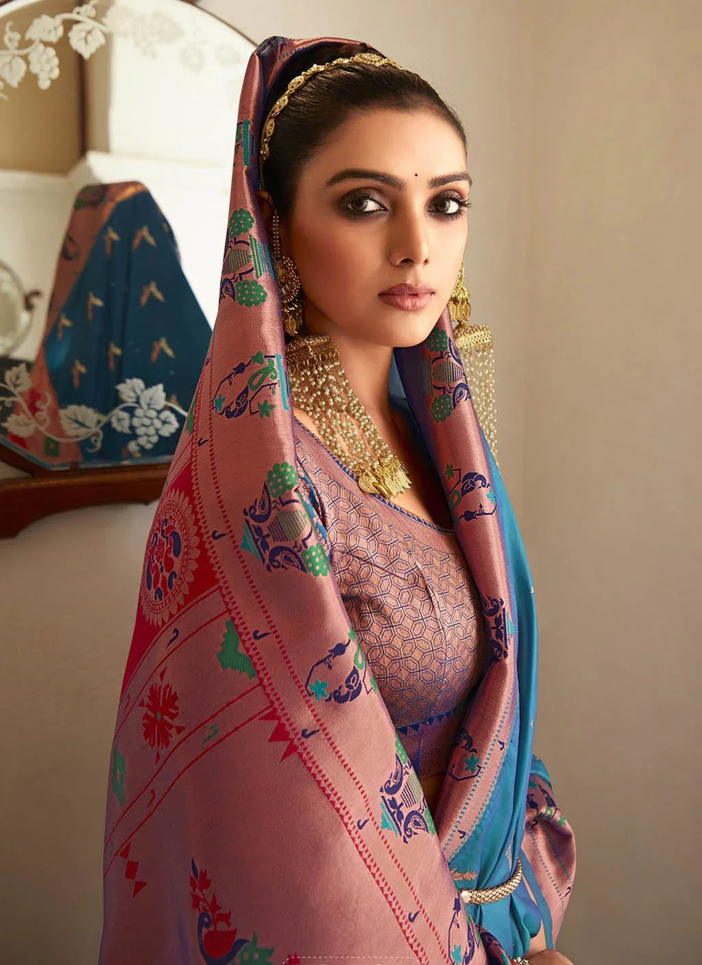 Love Bird Paithani (Saree) - Paithani Saree