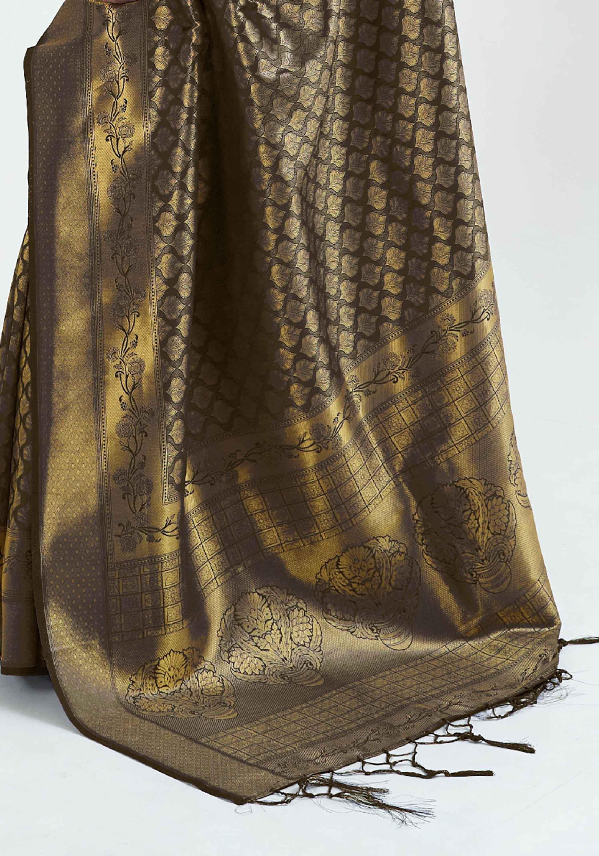 Mandakini Kanjivaram Saree - Kanjivaram Saree