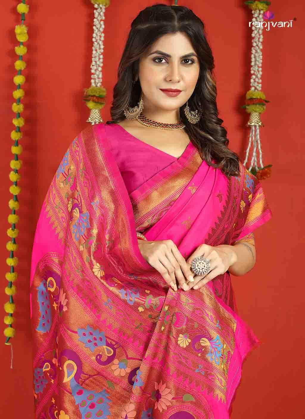 Mayur Paithani Saree - Ranjvani