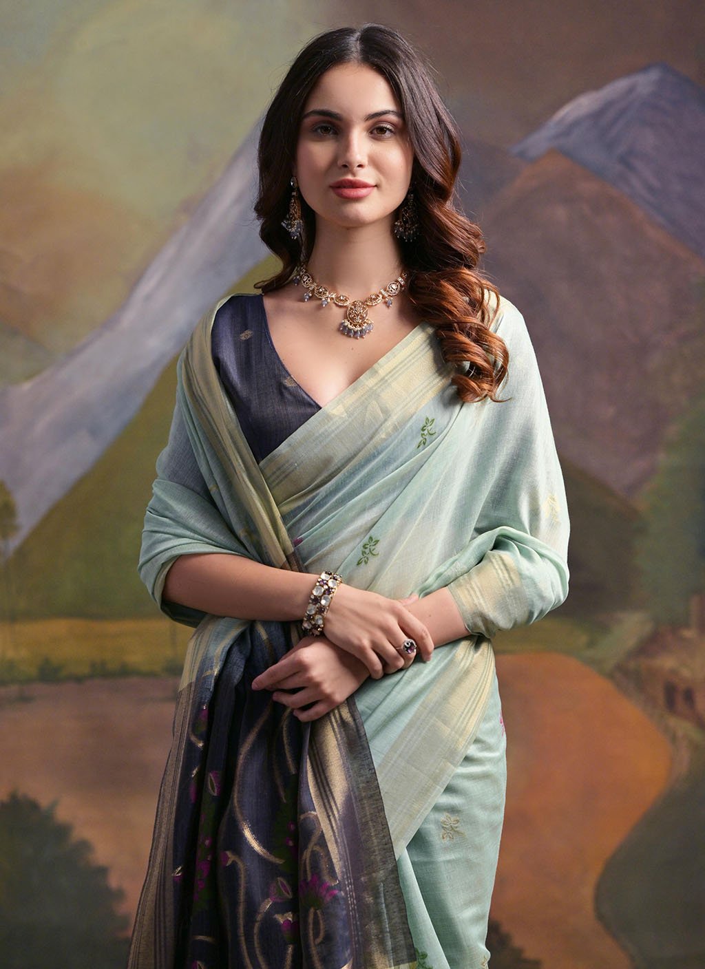 Mayurpankh (saree) - Ranjvani Sarees