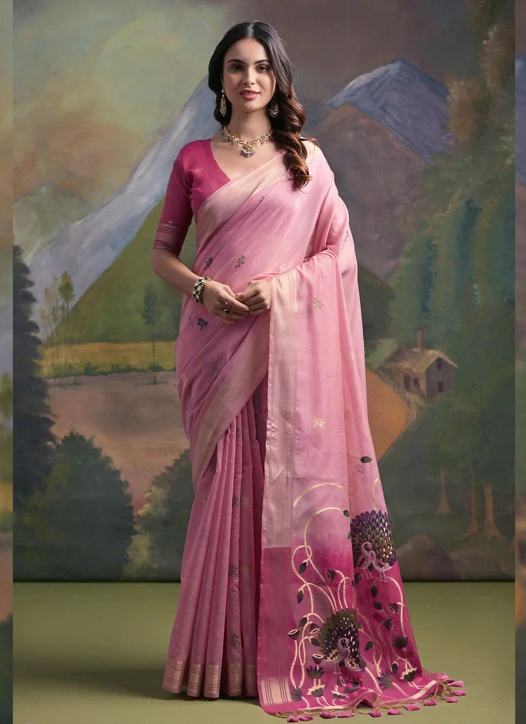Mayurpankh (saree) - Cotton Saree