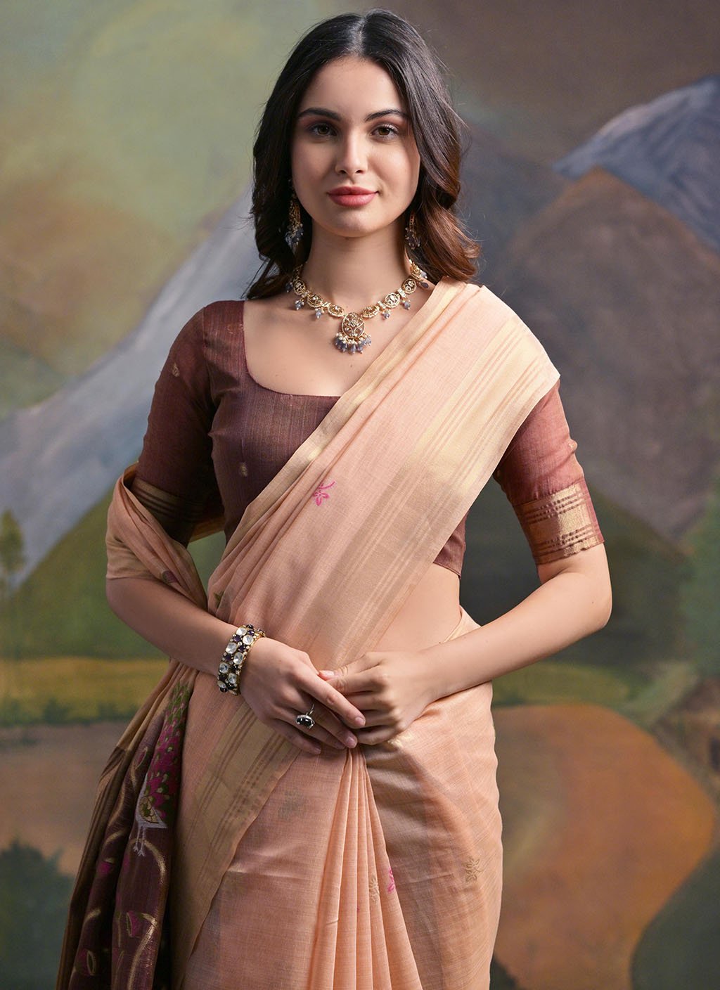 Mayurpankh (saree) - Ranjvani Sarees