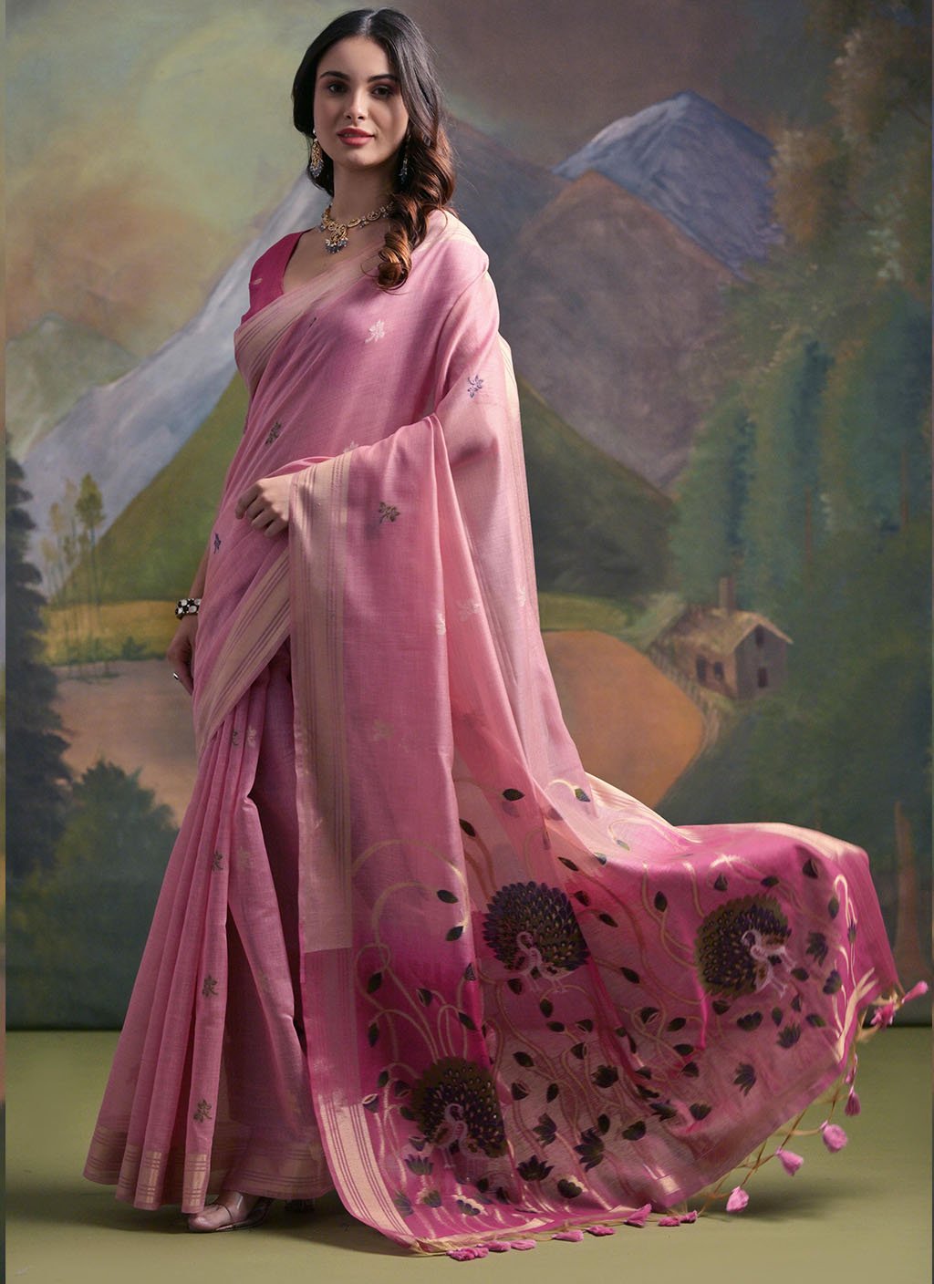 Mayurpankh (saree) - Ranjvani Sarees