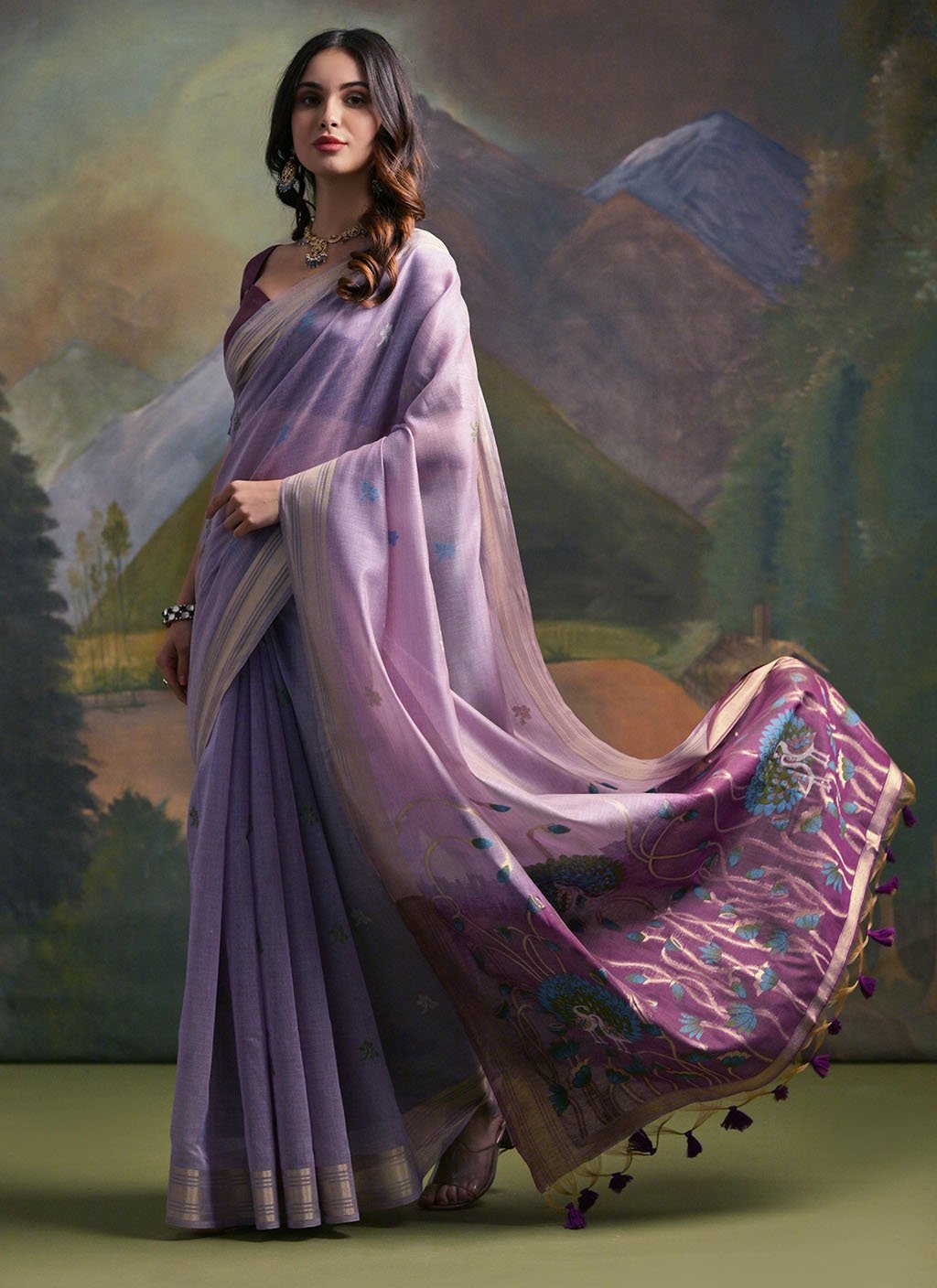 Mayurpankh (saree) - Ranjvani Sarees