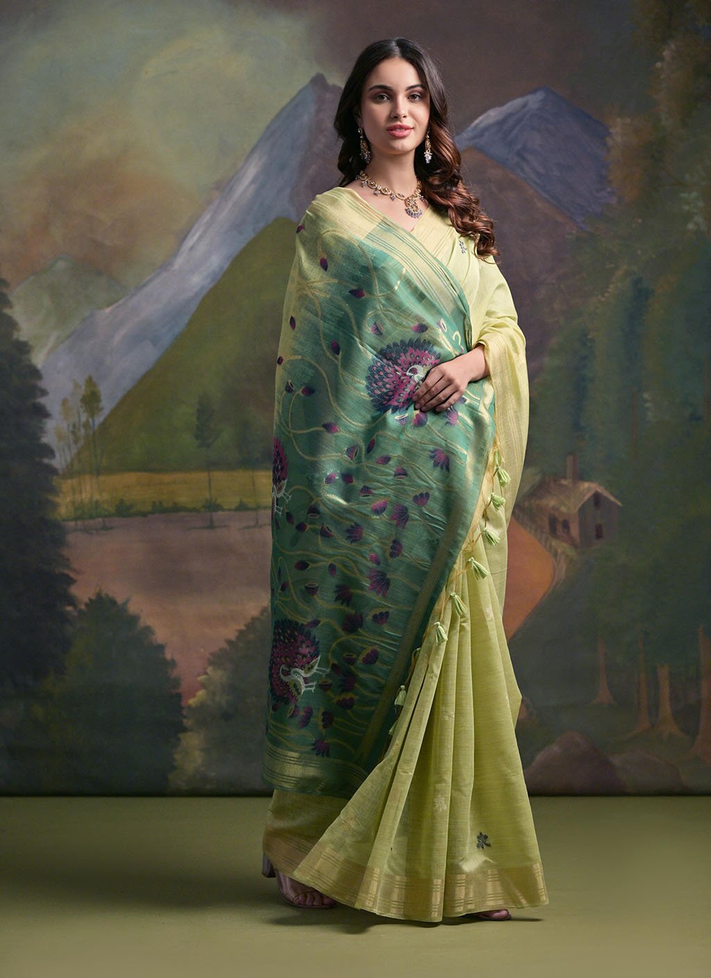 Mayurpankh (saree) - Ranjvani Sarees