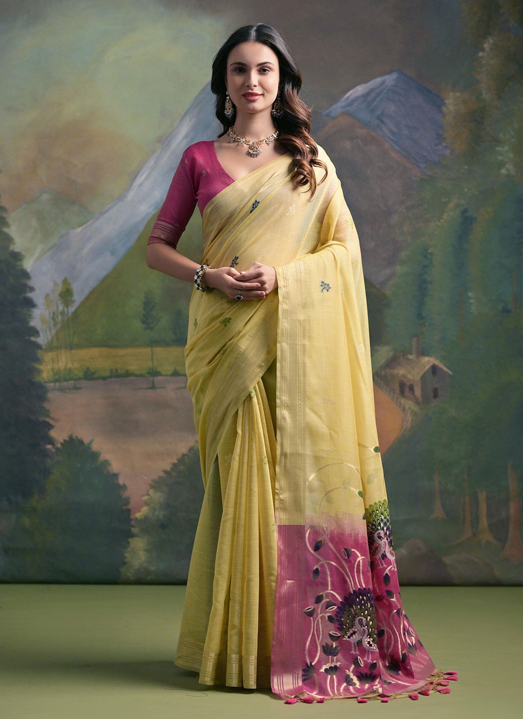 Mayurpankh (saree) - Ranjvani Sarees