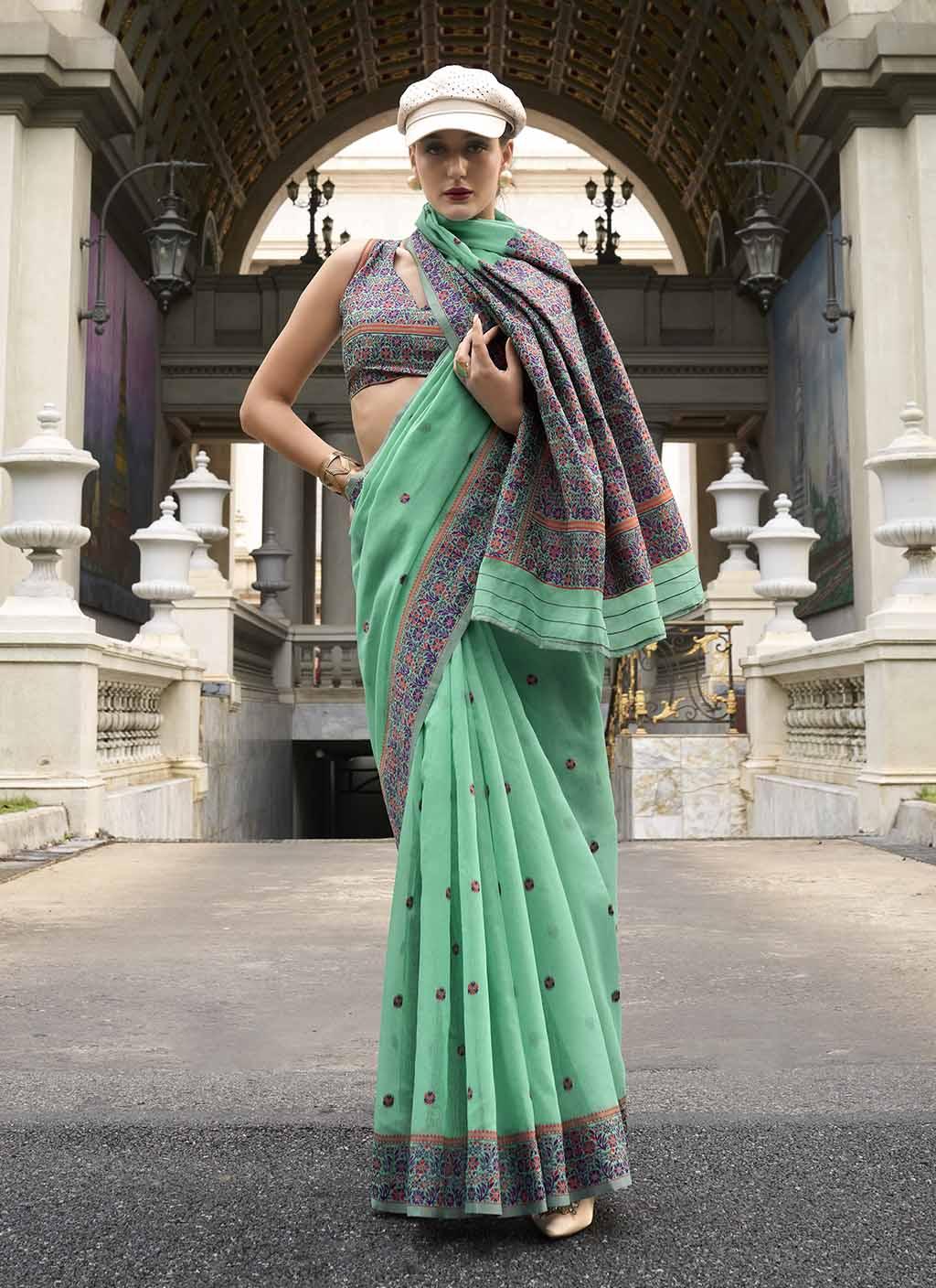 Meenakari (Saree) - Cotton Saree