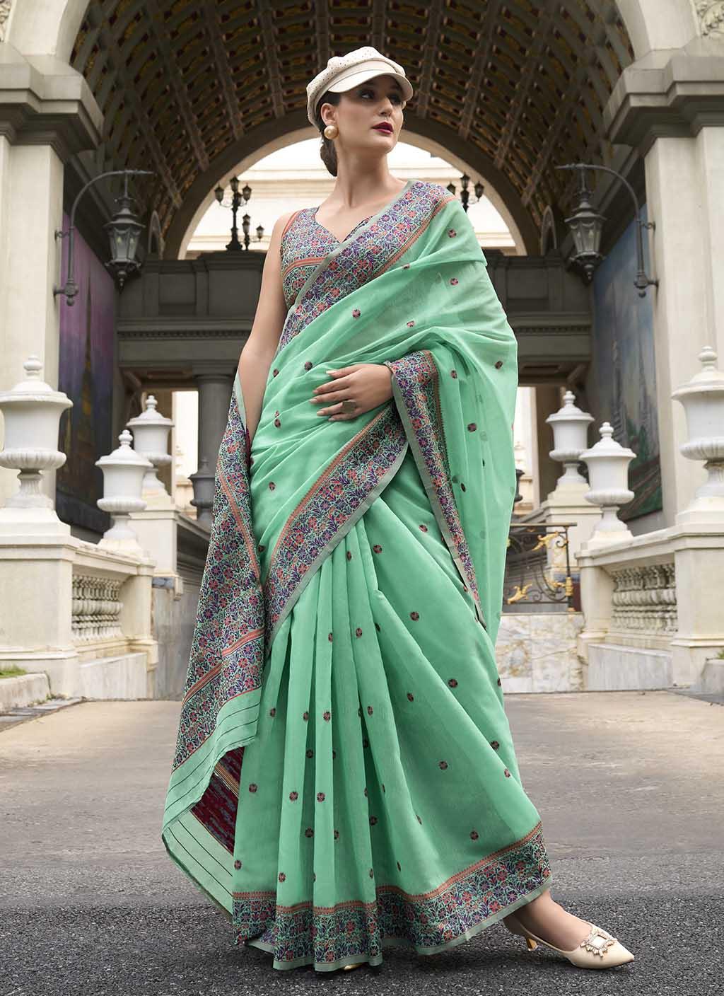 Meenakari (Saree) - Cotton Saree