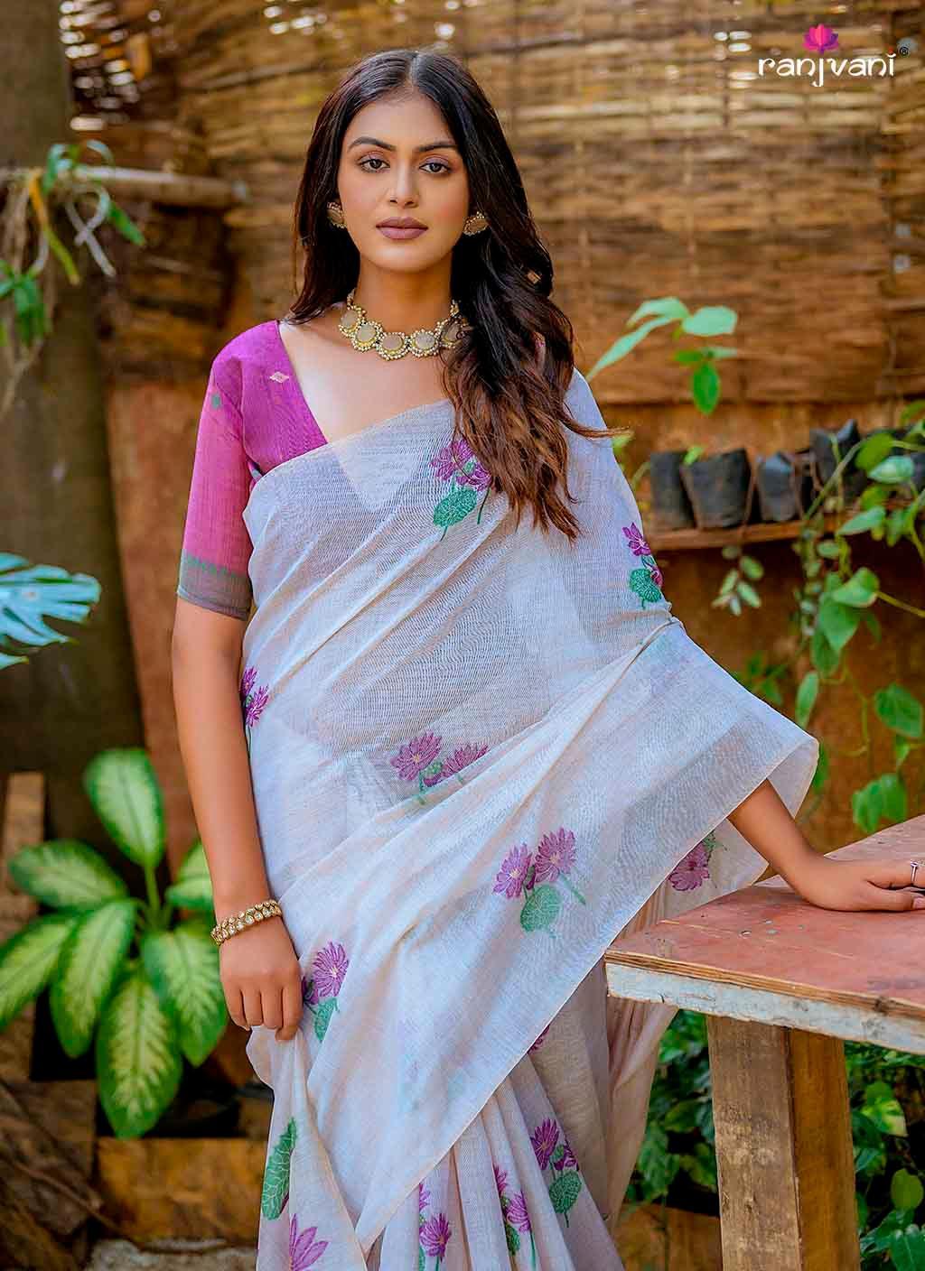 Muga Cotton Saree - Cotton Saree