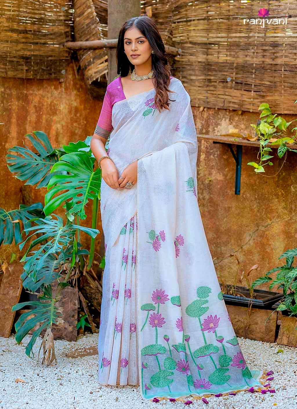 Muga Cotton Saree - Cotton Saree