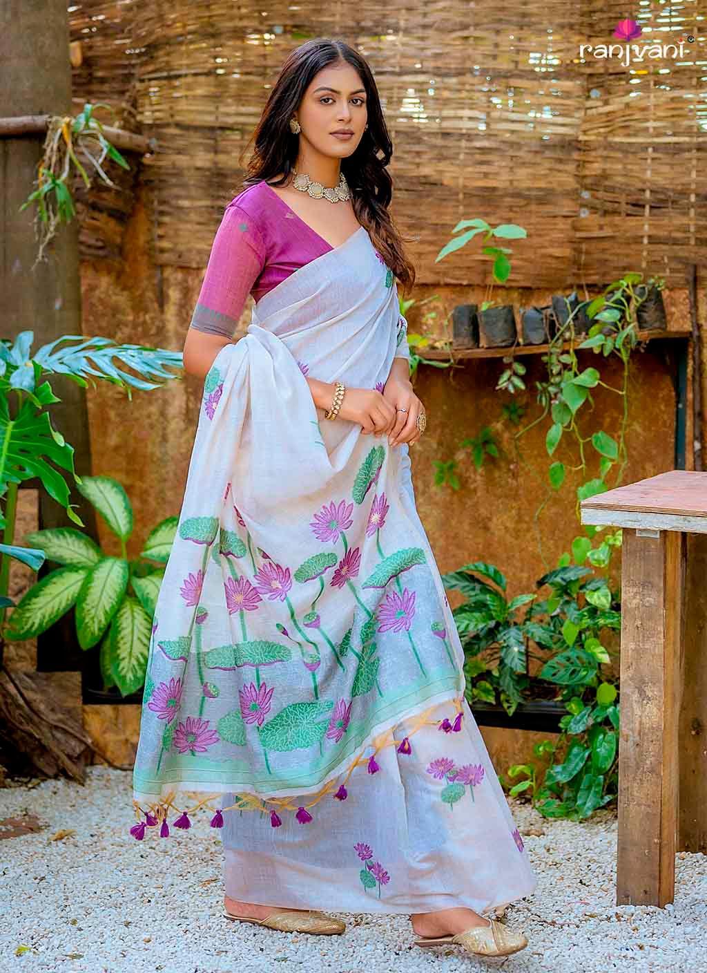 Muga Cotton Saree - Cotton Saree