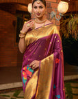 Munia Paithani Saree - Ranjvani