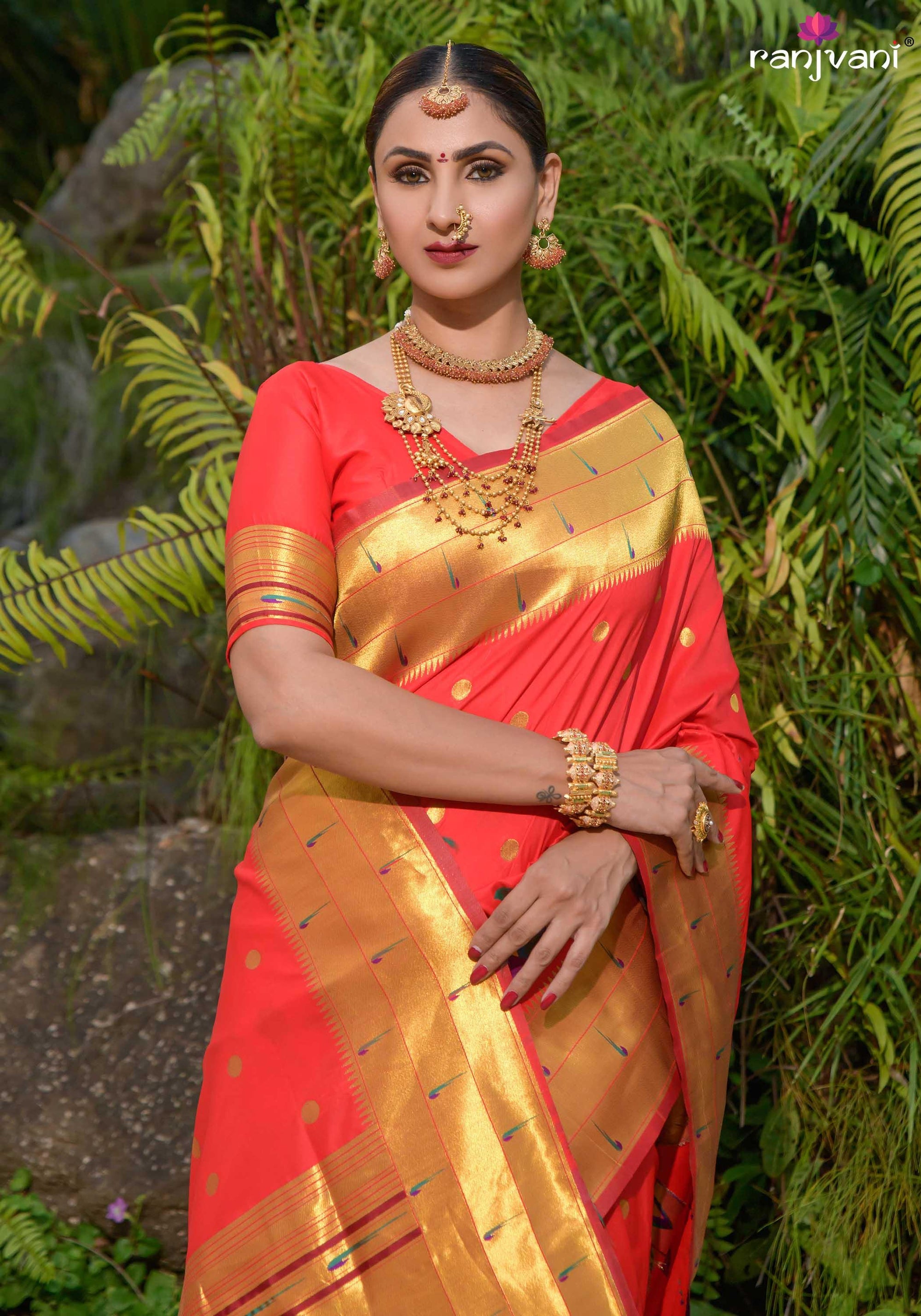 Munia Paithani Saree - Ranjvani