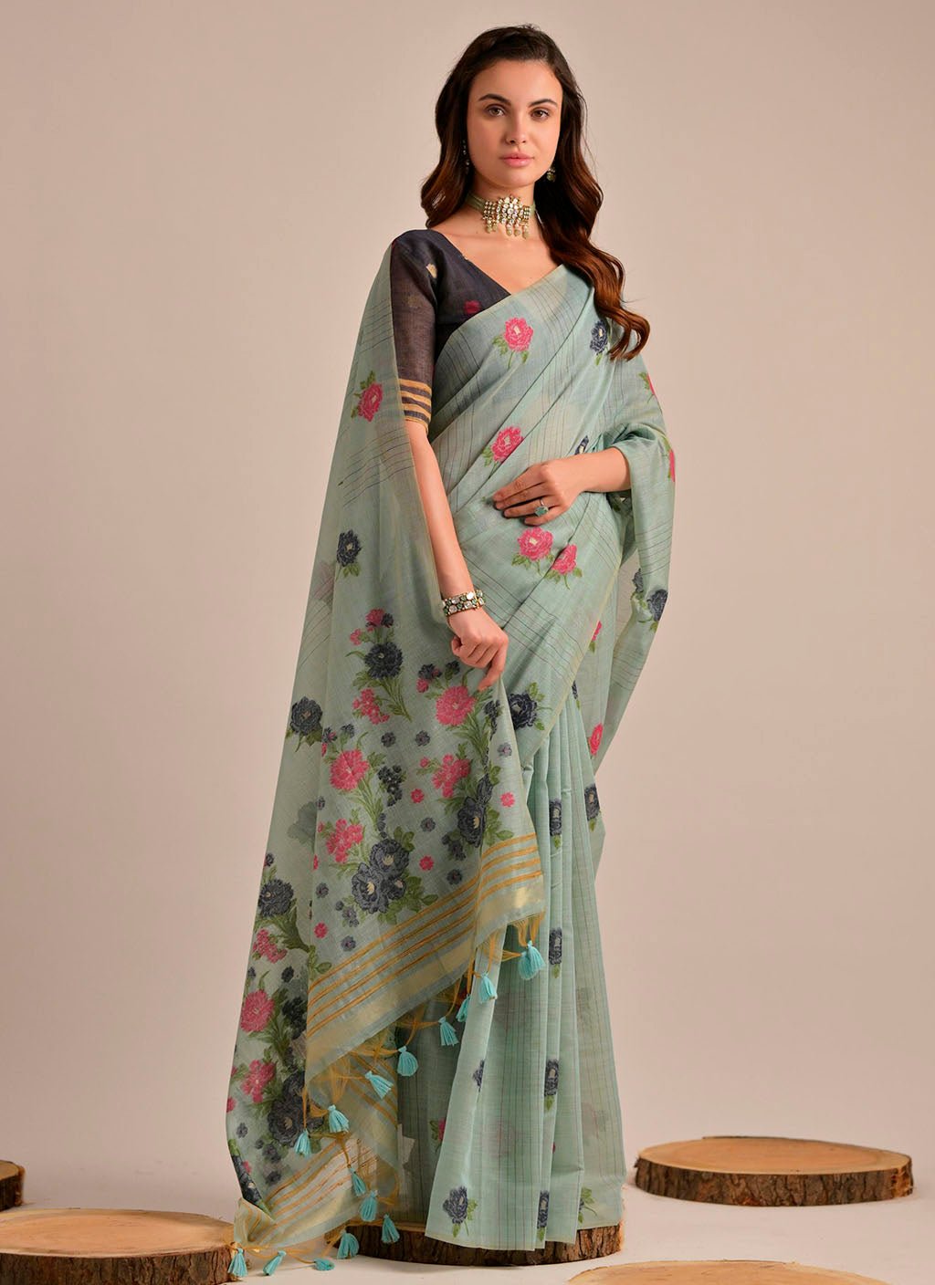 Mysterious (saree) - Cotton Saree