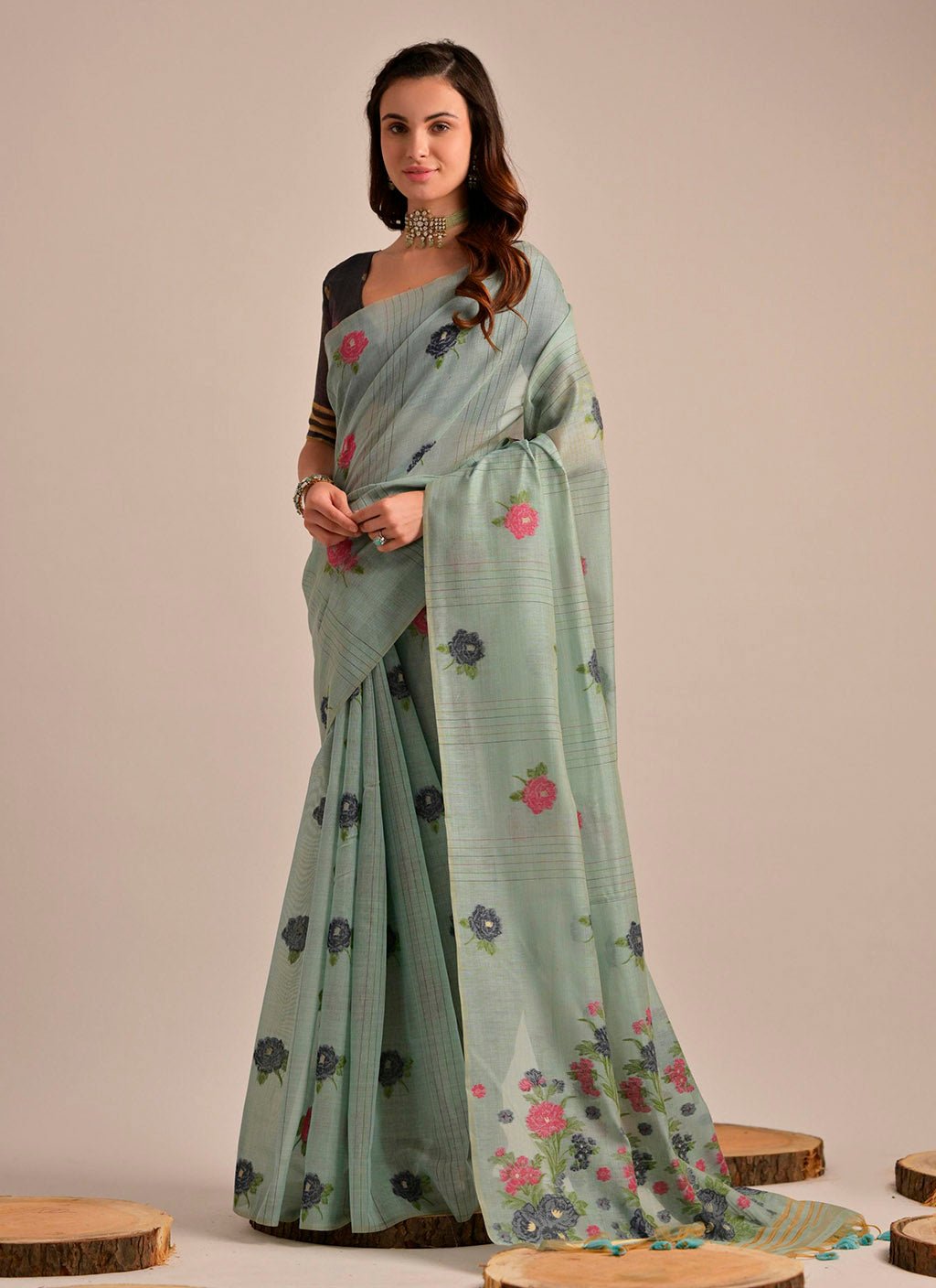 Mysterious (saree) - Cotton Saree