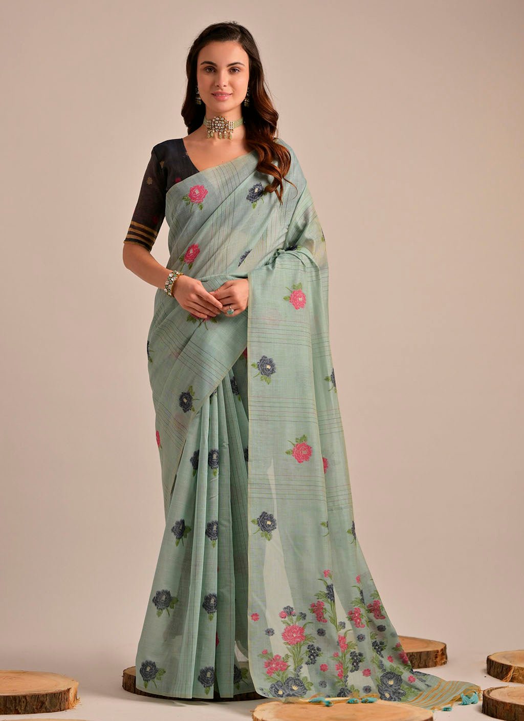 Mysterious (saree) - Cotton Saree