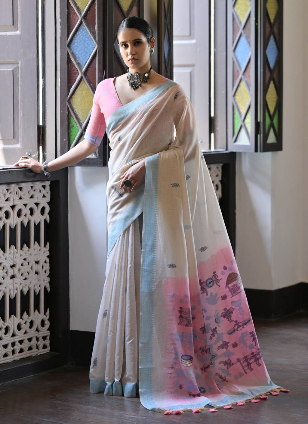 Naad (saree) - Cotton Saree