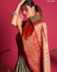 Neshvi Kanjivaram Saree - Ranjvani