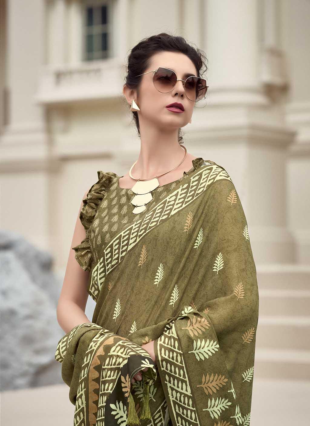 Nidhira (Saree) - Mal Mal Silk