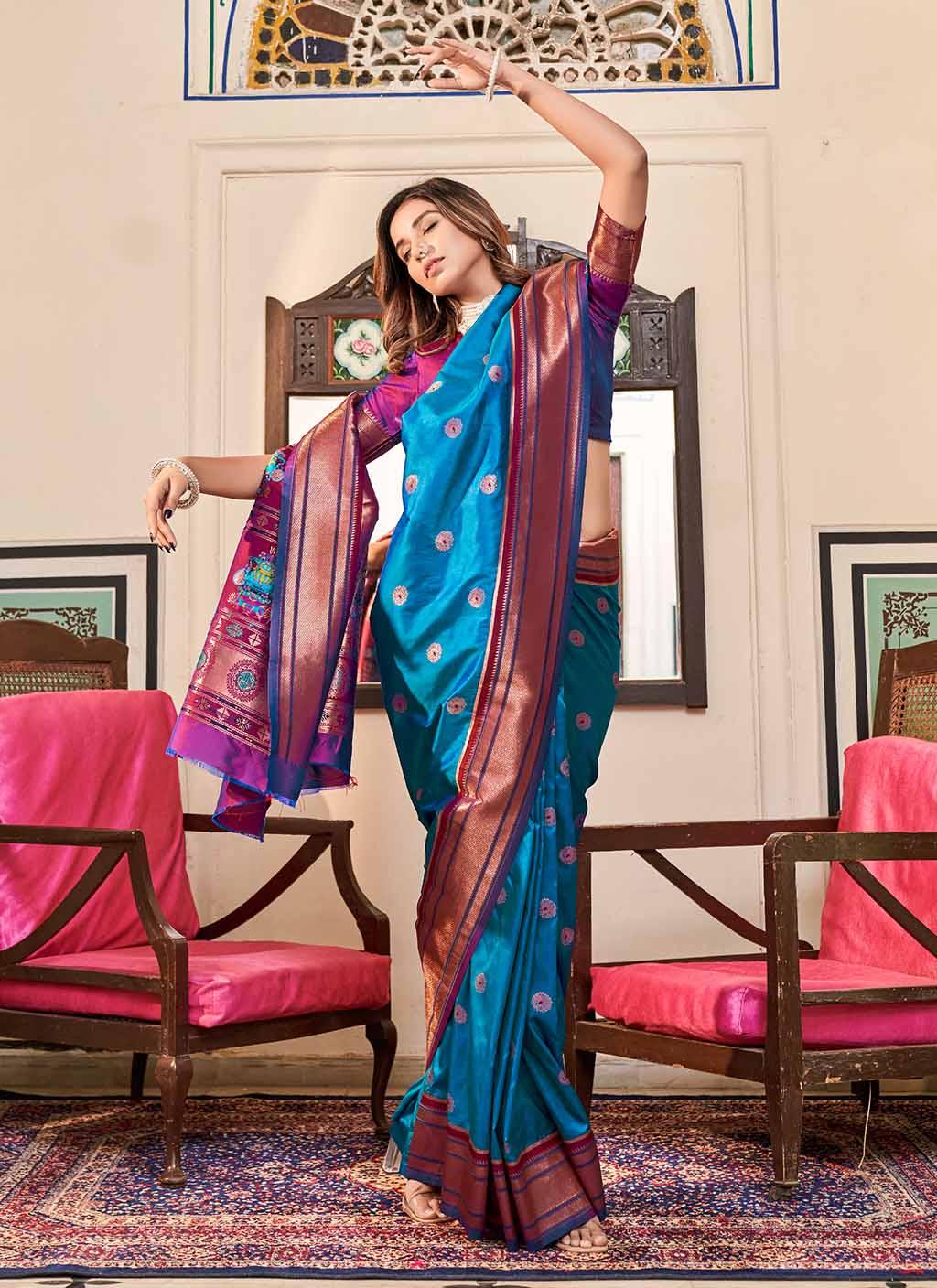 Peshwai (Saree) - Paithani Saree