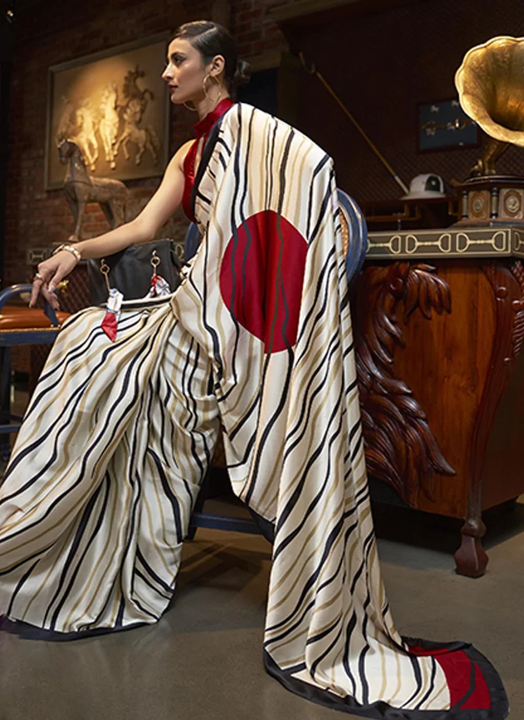 Priscilla (Saree) - Satin Silk