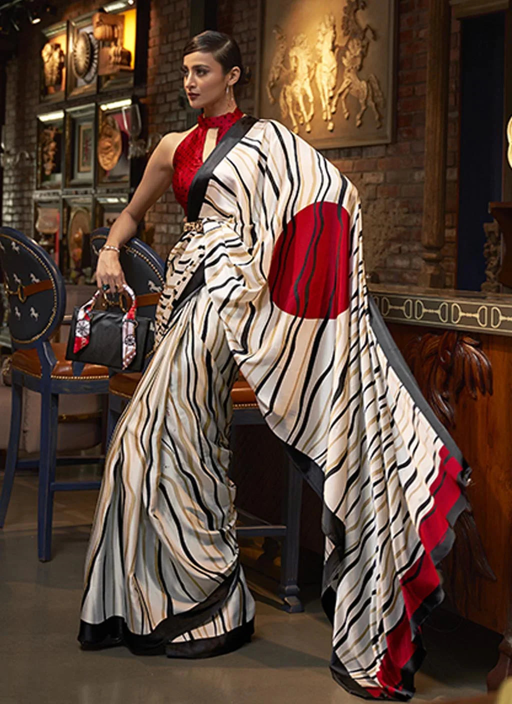 Priscilla (Saree) - Satin Silk